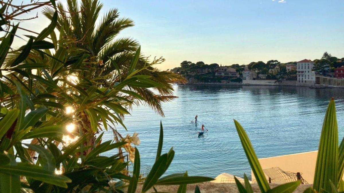 Superbe Appartement En Bord De Mer Bandol Buitenkant foto